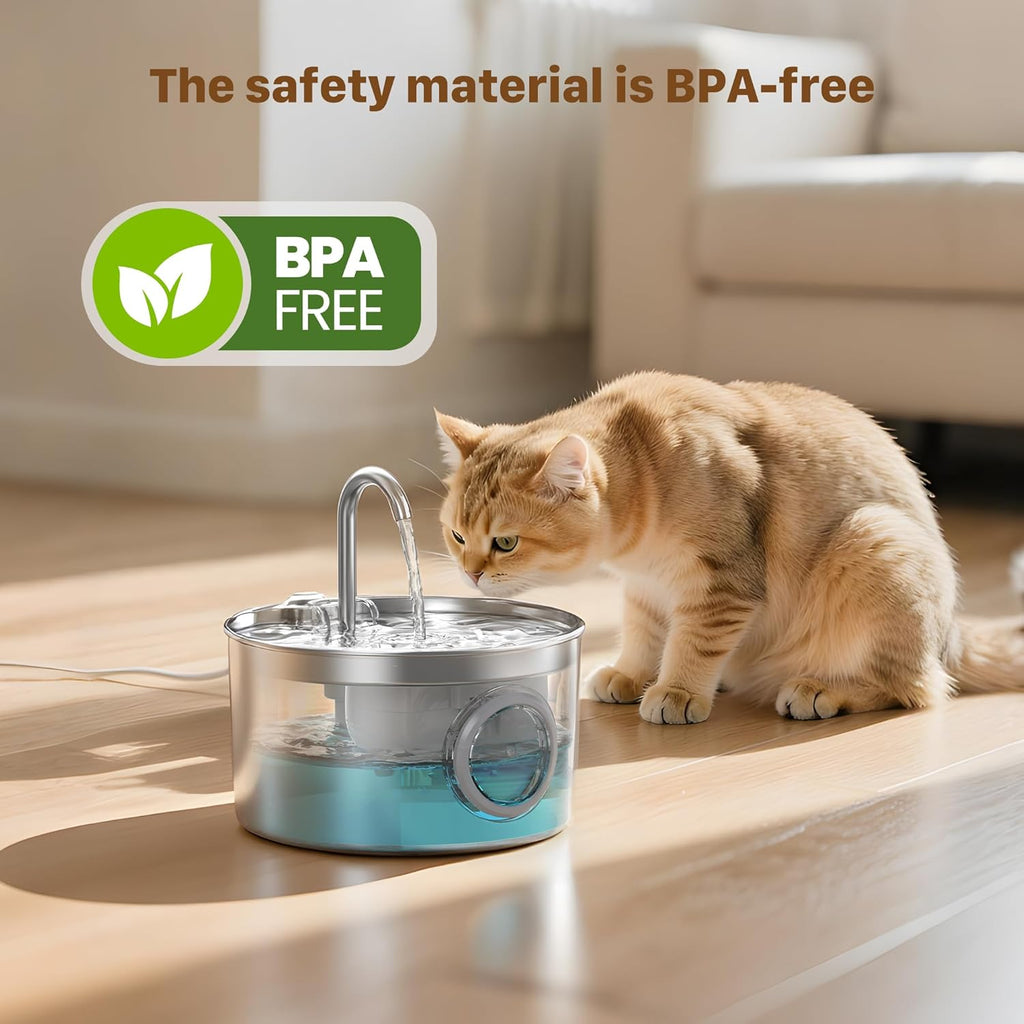 KABUKI PET | [#1 Recommended by Vets] Healthy Pets Water Fountain Filters | 6 Carbon Filters + 6 Foam Filters